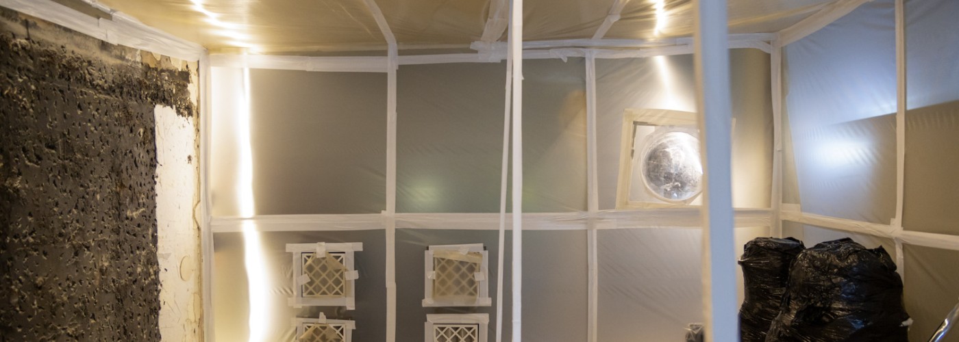 Le confinement de l'amiante